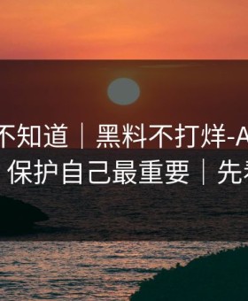 很多人不知道｜黑料不打烊-AI鉴谣怎么用？保护自己最重要｜先看证据