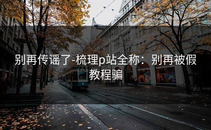 别再传谣了-梳理p站全称：别再被假教程骗
